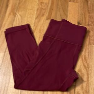 Athleta  womens capri leggings medium worn once